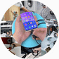 🔎 Caméra endoscopique « plug-and-play » – compatible avec Android, iPhone et iPad pour une connexion directe