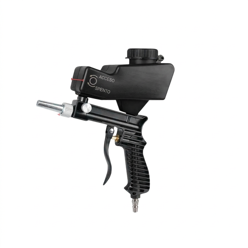 💨🔧 Pistolet de Sablage Pneumatique Portatif – Élimination Rouille & Peinture, Contrôle Précis du Flux, Usage Intensif 🛡️✅
