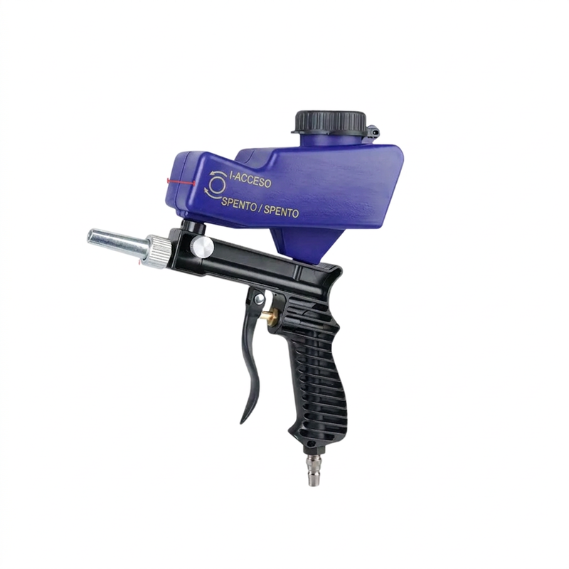 💨🔧 Pistolet de Sablage Pneumatique Portatif – Élimination Rouille & Peinture, Contrôle Précis du Flux, Usage Intensif 🛡️✅