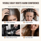 ⚡ Shampooing colorant végétal 3 en 1 – colore, nourrit et nettoie – doux et facile à utiliser 🌿