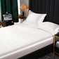 Promotion exceptionnelle : 50 % de réduction 🔥 Drap-housse en satin synthétique, soyeux et frais