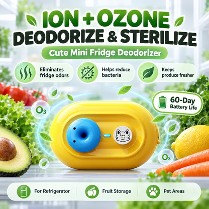 Mini-réfrigérateur portable désodorisant et stérilisateur