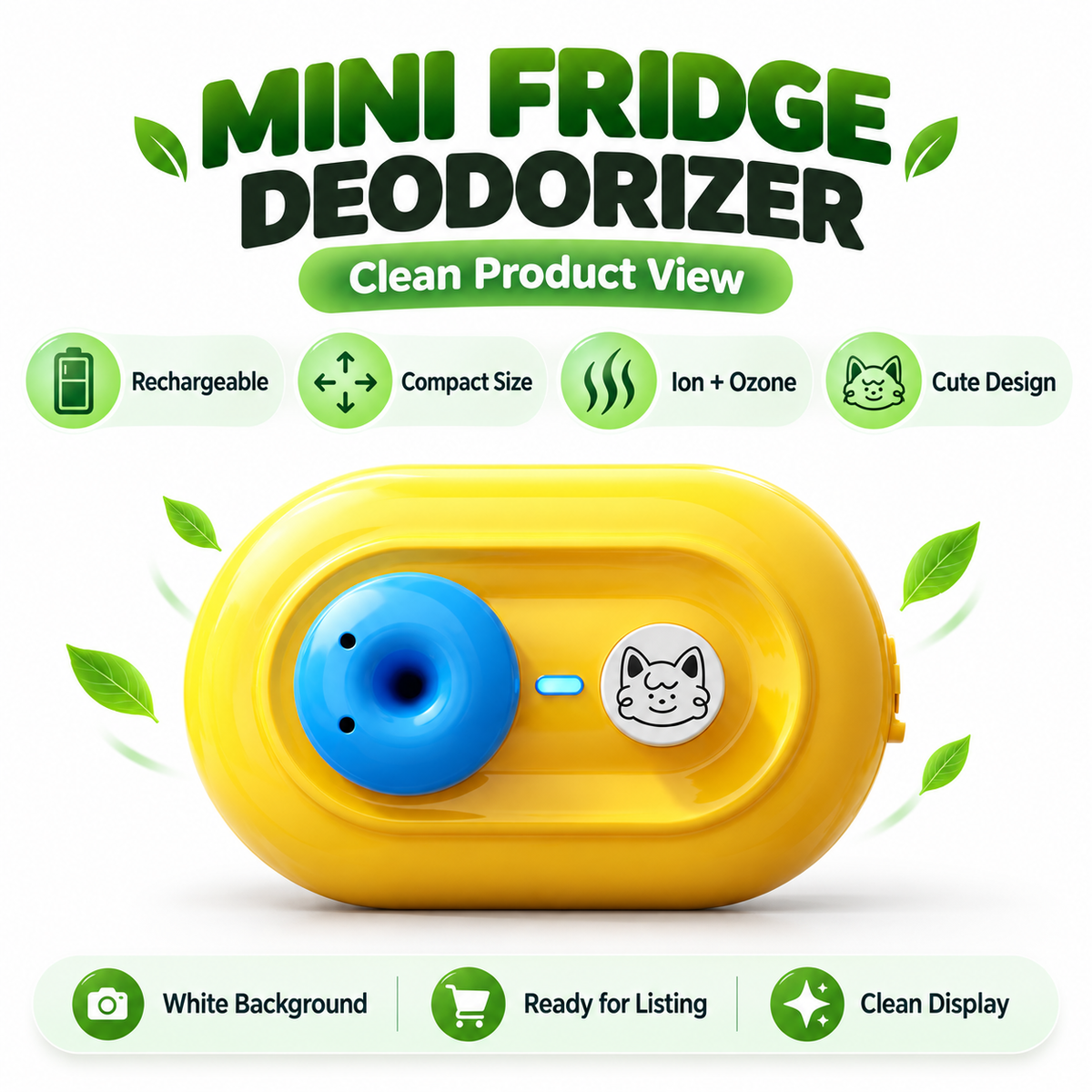 Mini-réfrigérateur portable désodorisant et stérilisateur