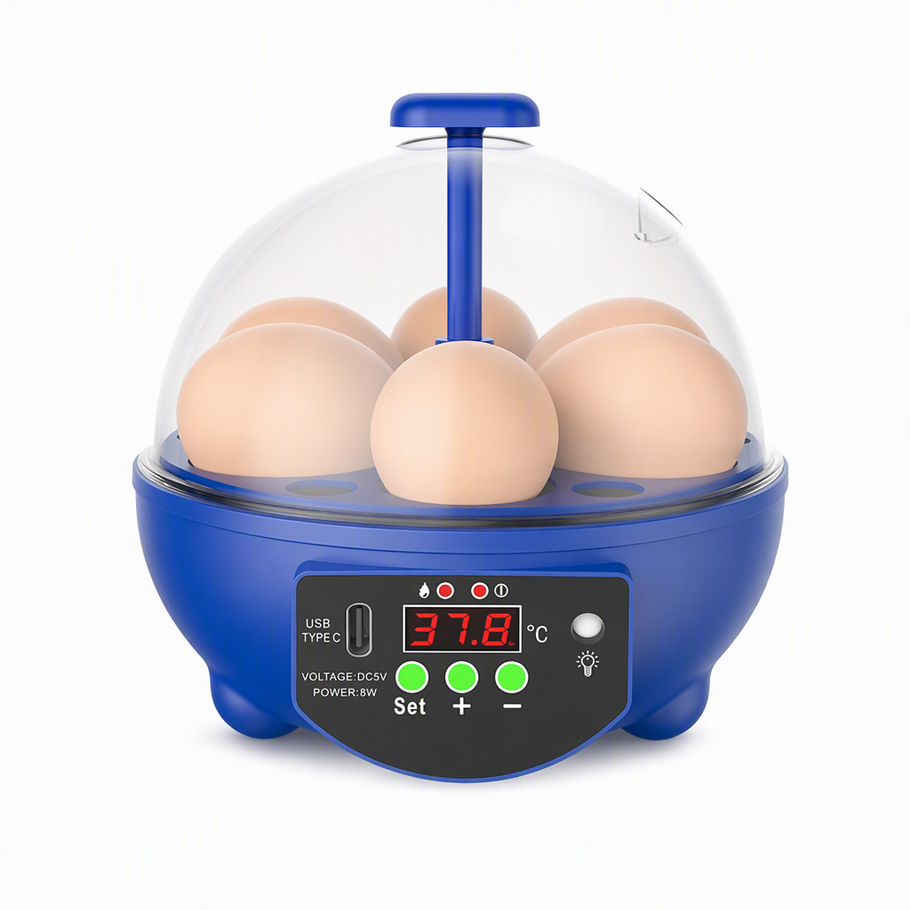 Couveuse automatique USB avec fonction de retournement des œufs