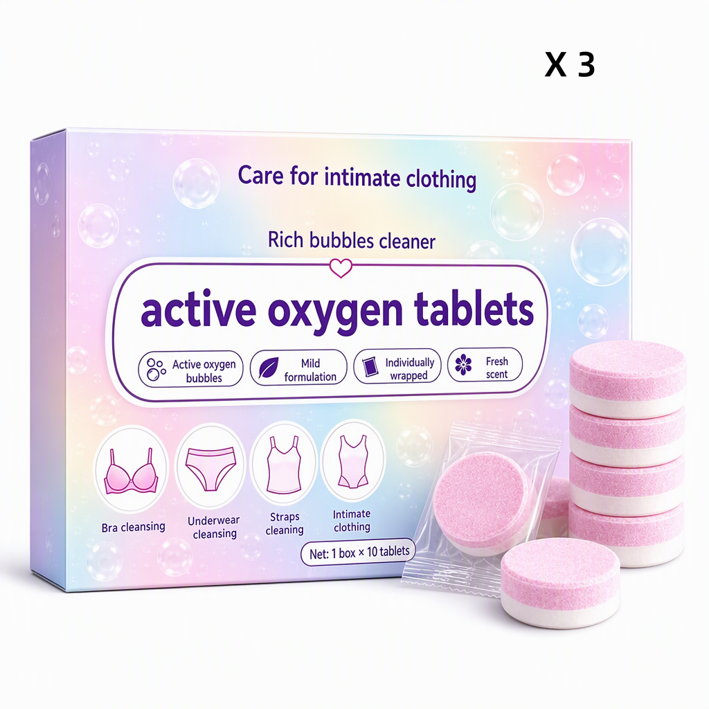 Pastilles effervescentes pour le lavage du linge