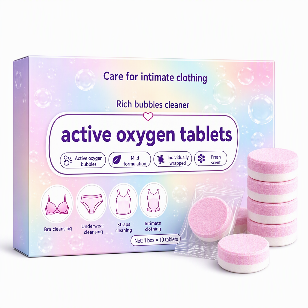 Pastilles effervescentes pour le lavage du linge
