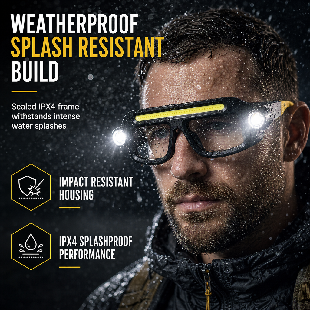 🔥PROMO FLASH -50% ! Lampe à clipser rechargeable USB double face pour lunettes ✨Bricolage & réparation, lumière stable, compacte