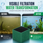 🔥-50% DE RÉDUCTION✨Cube charbon actif aquarium🐠Filtre nid d’abeille, clarifie l’eau et élimine les mauvaises odeurs