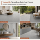 ✨ Nouveauté 2026 – 50 % DE RÉDUCTION MAINTENANT ! 🔆 Revêtement texturé effet marbre pour usage intérieur et extérieur – sols en pierre sans joints, surface imperméable et application facile – idéal pour le béton, les sols et les murs 🏛️