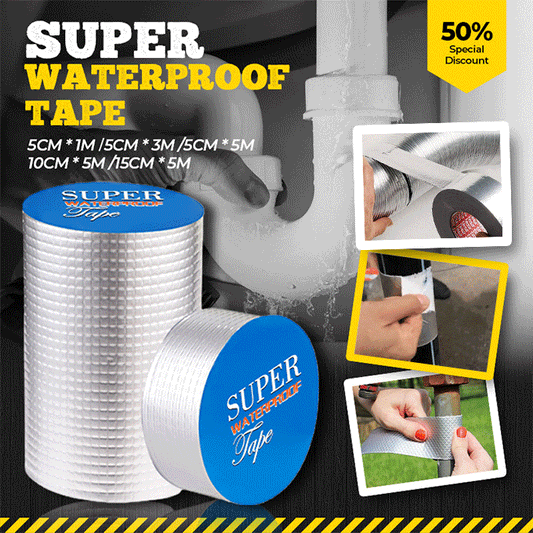 Aluminum Foil Butyl Tape Waterproof Leak-trap Material